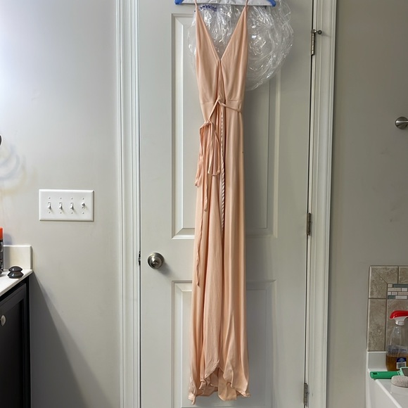 Yumi Kim wrap maxi in pink - Picture 6 of 9